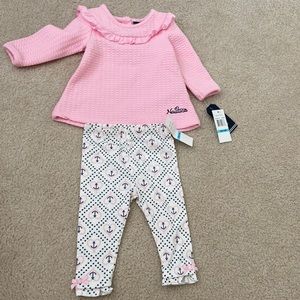 6-9 months girls nautica matching set NWT